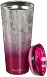 Taza Hermetica Para Llevar de Acero Inoxidable Rosa