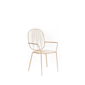Silla Metalica Dorada