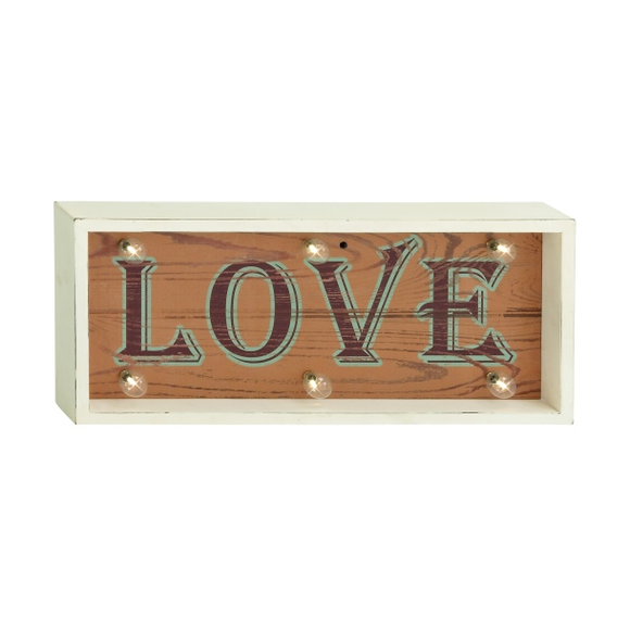 Letrero Led Luminoso Love