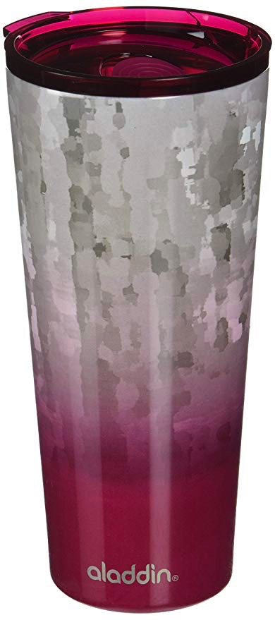 Taza Hermetica Para Llevar de Acero Inoxidable Rosa