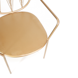 Silla Metalica Dorada